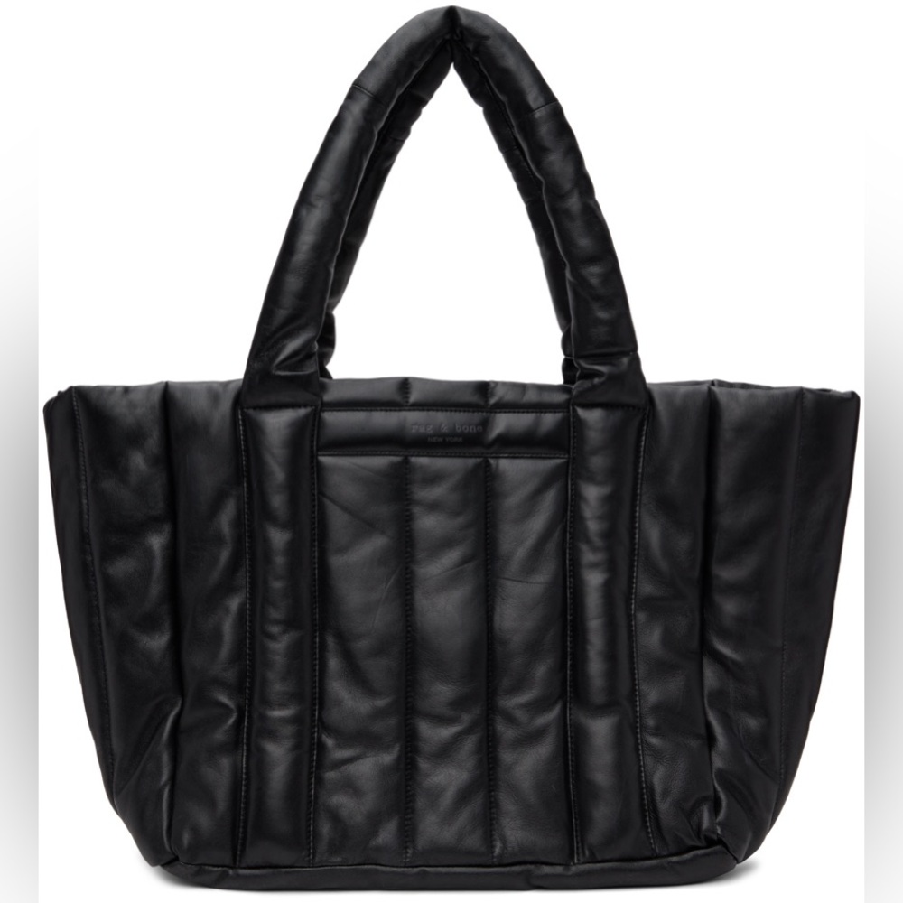 Brand new Rag & Bone black leather cloud tote. With dust bag & tags.